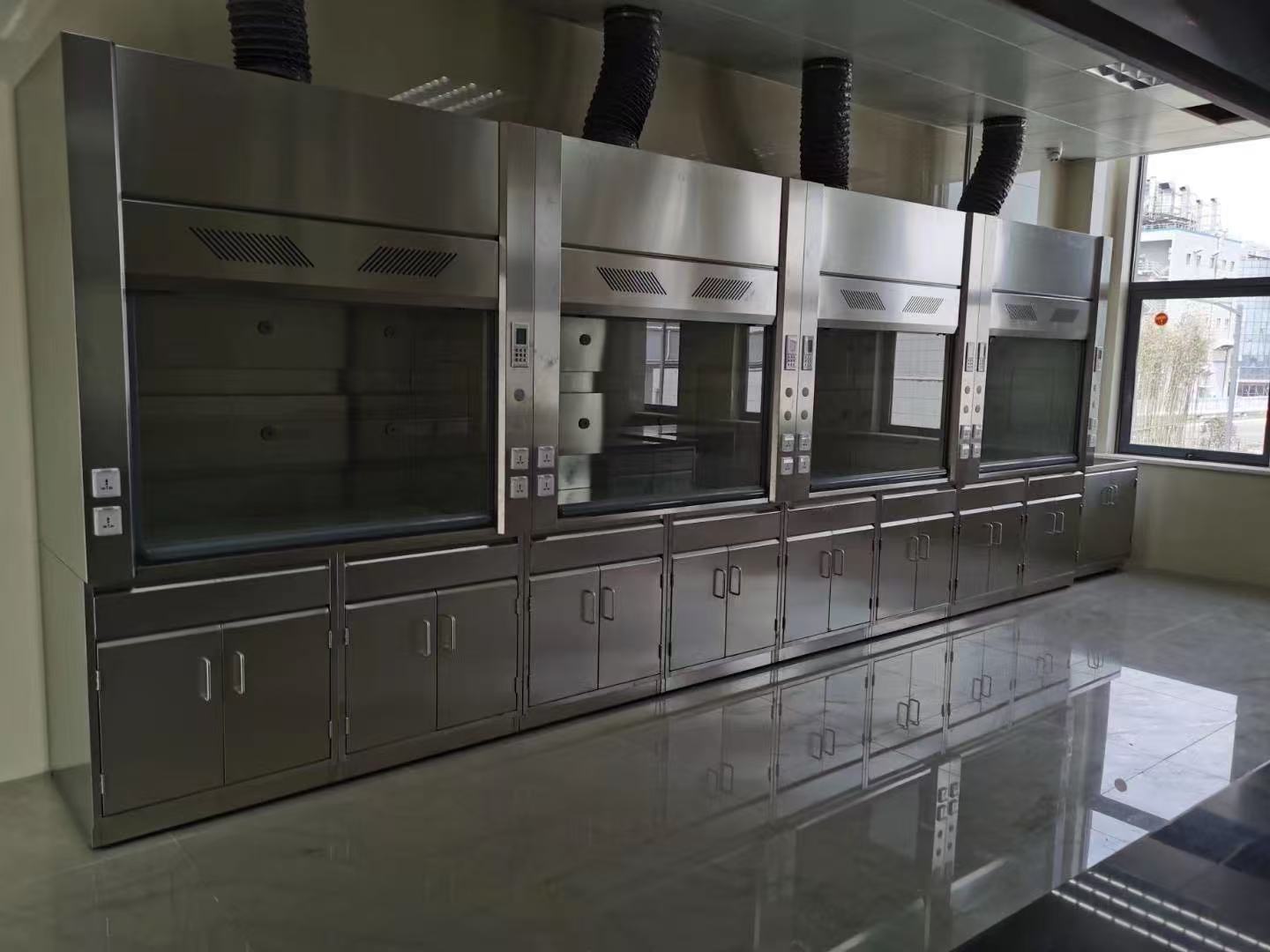 新余市PP通风柜不锈钢实验台 - 价格
